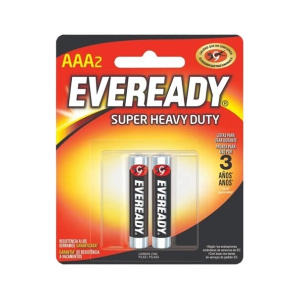 PILA EVEREADY AAA X2UN