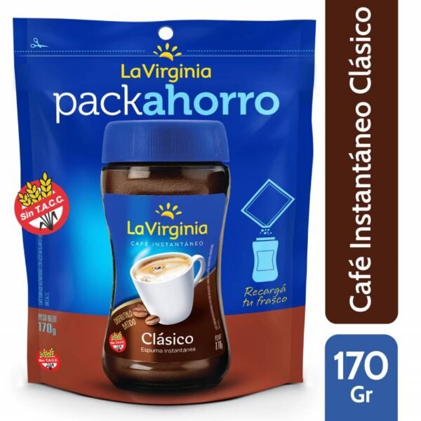 CAFE LA VIRGINIA CLASICO INST.ESP.DP.X170GR