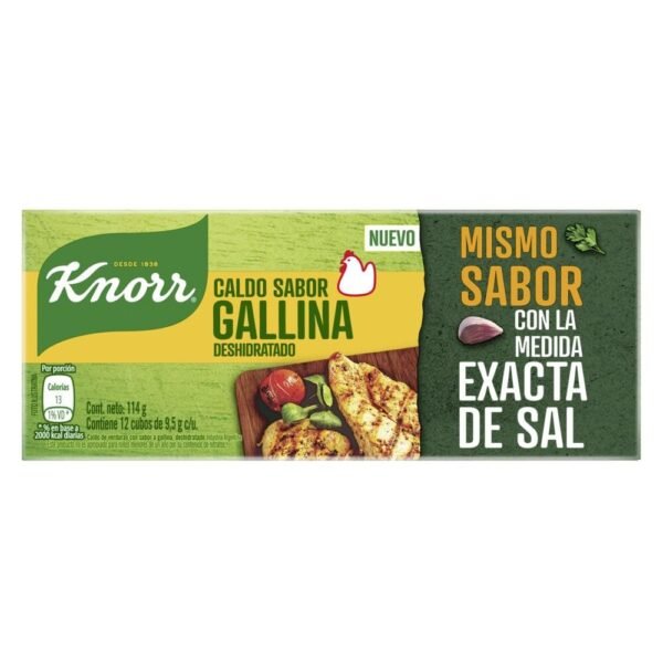 CALDO KNORR GALLINA X12UN
