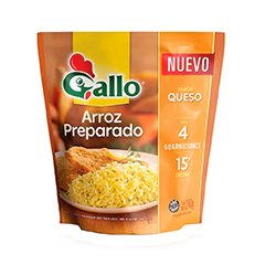 ARROZ GALLO PREPARADO QUESO X240GR