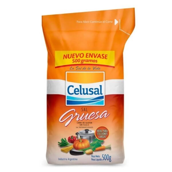 SAL CELUSAL GRUESA PAQ X500GR