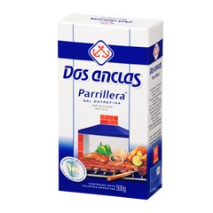 SAL PARRILLERA DOS ANCLAS ESTUCHE X500GR