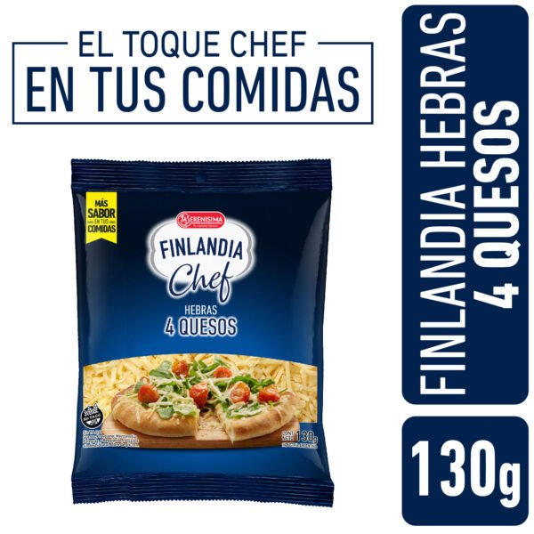 QUESO HEBRAS LS FINLANDIA 4QUESO X130GR #