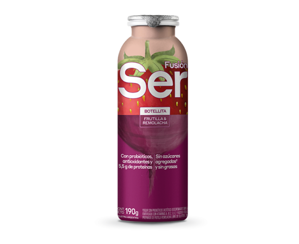 YOGUR SER BOT FRUTILLA S/LACTOSA X190GR