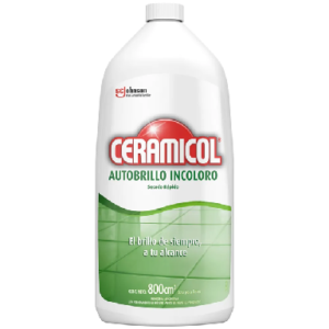 AUTOBRILLO INCOLORO CERAMICOL SECADO RAPIDO X800ML